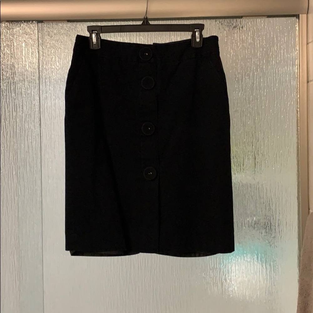 Large button down skirt with pocket